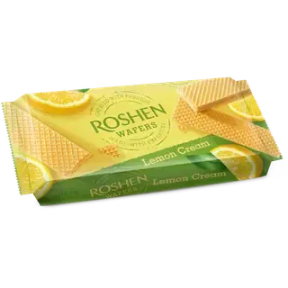 Roshen vahvlid sidrunimaitselise kreemiga 216g