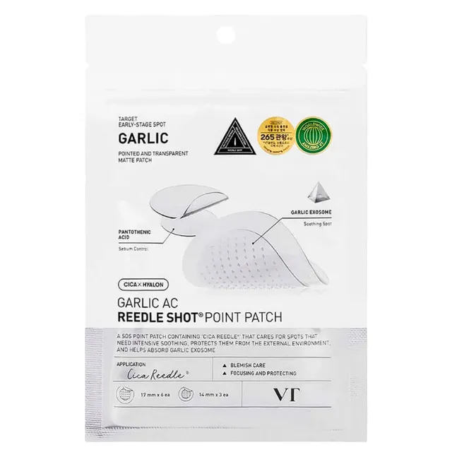 VT COSMETICS Garlic Ac Reedle Shot Point Patch 9pcs