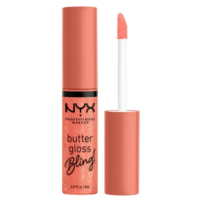 NYX Butter Gloss Bling Lip Gloss No.4 Pay Me In Gold 8ml