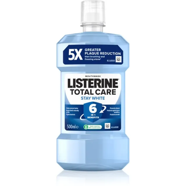 Listerine Stay White Suuloputusvesi valgendava efektiga maitse Arctic Mint 500 ml