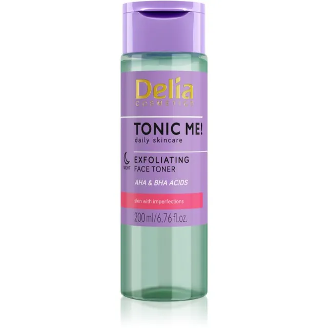 Delia Cosmetics Tonic Me! Õrn koorimistoonik öö 200 ml