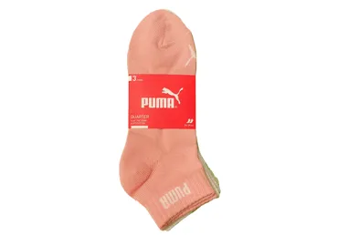 Spordisokid PUMA 39-42s roosa/valge 3p