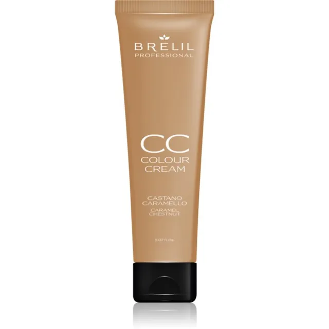 Brelil Professional CC Colour Cream värviv kreem kõigile juuksetüüpidele varjund Caramel Chestnut 150 ml