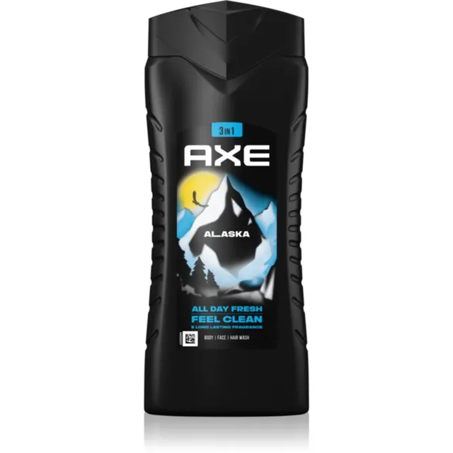 Axe Alaska Dušigeel näole, kehale ja juustele 400 ml