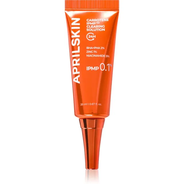 APRILSKIN Carrotene IPMP Clearing Solution Hüperpigmentatsiooni lokaalne hooldus probleemsele nahale, akne vastu 20 ml