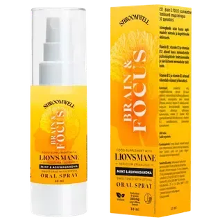 Shroomwell Brain & Focus Sprei ajule 30ml