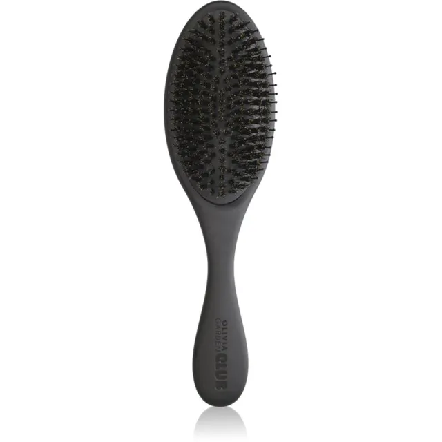 Olivia Garden Club The Reset Detangling&Shine Hairbrush Lame hari koos ümbrisega Black 1 tk