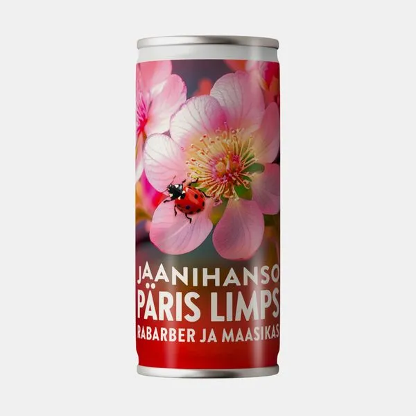 Maasika- rabarberilimonaad 250ml Eesti