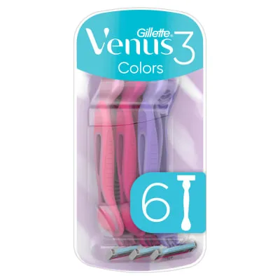 Ühekordsed raseerijad Venus 3 Yel, 6tk