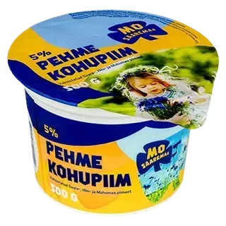 Pehme kohupiim 5%, MO SAAREMAA, 500 g