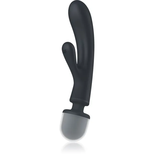 Satisfyer Triple Lover 2 in 1 Wand Masseerija ja Vibraator grey 23.8 cm