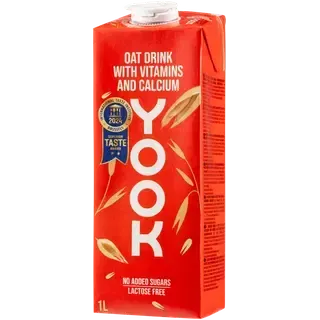 Kaerajook vitamins & calcium laktoosivaba, YOOK, 1 l