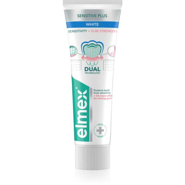 Elmex Sensitivity + Gum Strenght Whitening Tundlik hambapasta 75 ml