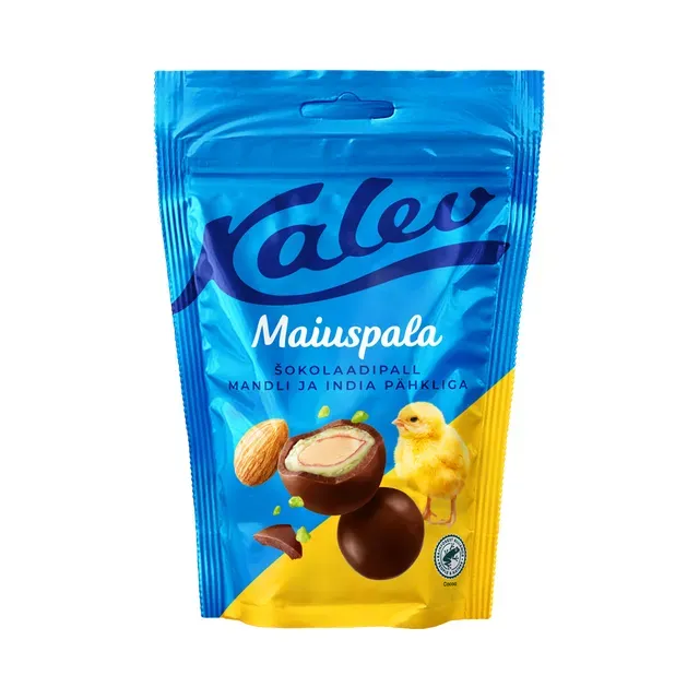 Maiuspala šokolaadipallid, KALEV, 140 g