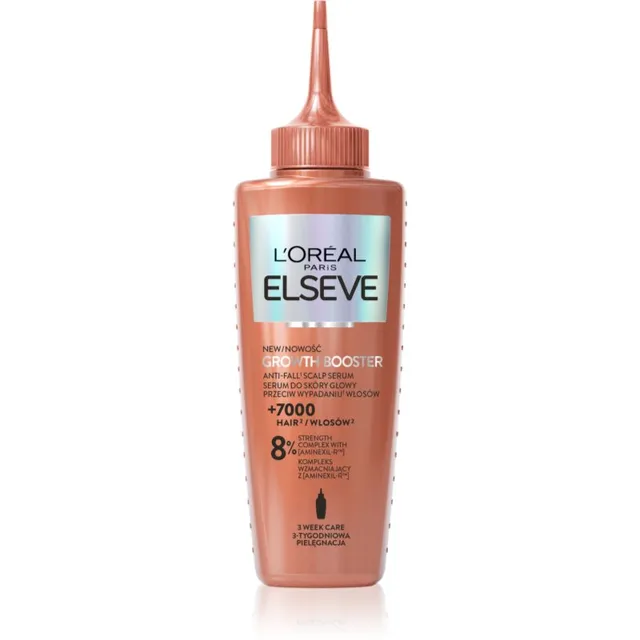 L’Oréal Paris Elseve Growth Booster Tugevdav ja taastav juukseseerum juuste väljalangemise vastu 102 ml