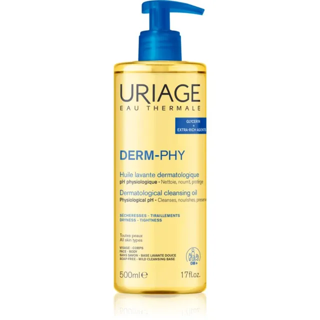 Uriage DERM-PHY Dermatological Cleansing Oil Toitev dušigeel 500 ml