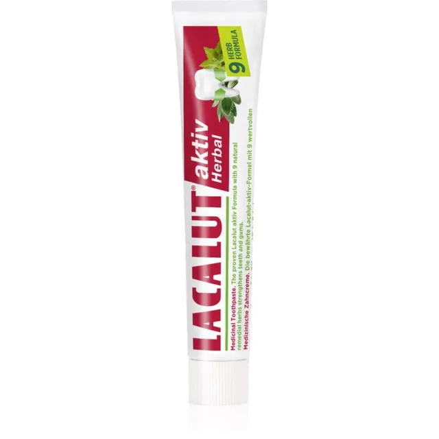 Lacalut Aktiv Herbal Hambaid ja igemeid tugevdav hambapasta 75 ml