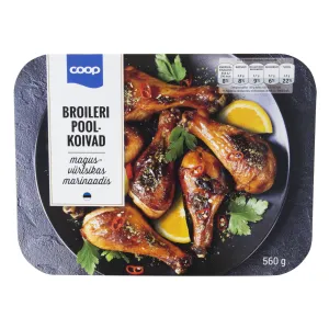Coop Broileri poolkoivad marinaadis 560g