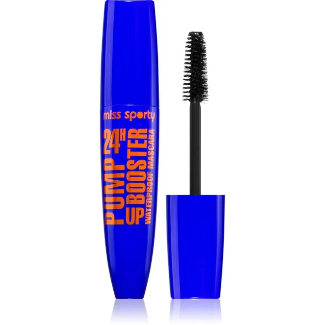 Miss Sporty Pump Up Booster 24H Waterproof Veekindel volüümi lisav veekindel ripsmetušš 12 ml