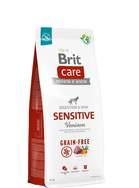 Brit Care Sensitive koera kuivtoit, hirv, 12 kg
