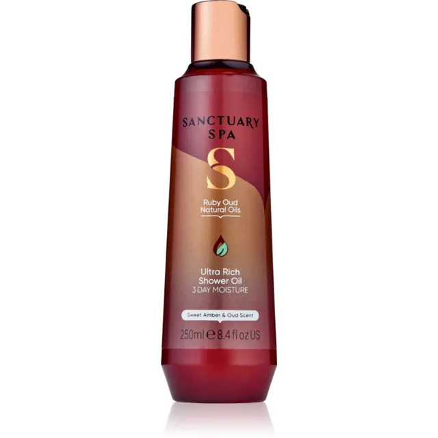Sanctuary Spa Ruby Oud Toitev dušiõli toitva toimega 250 ml