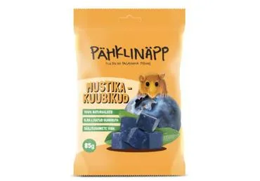 Pähklinäpp Mustikakuubikud 85g