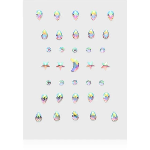 Diva & Nice Cosmetics Face Stones kleebised näole 35 tk