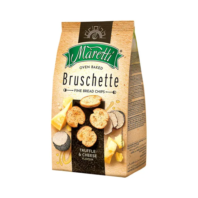 Bruschetta-krõpsud trühvli-juustu, MARETTI, 70g