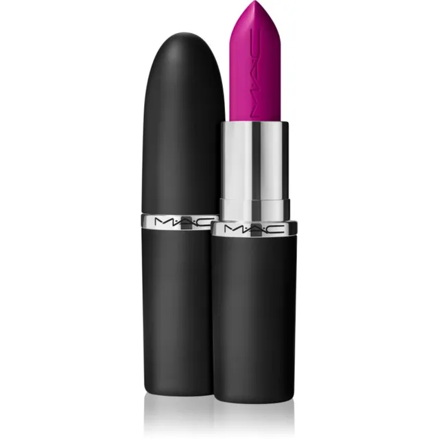 MAC Cosmetics MACximal Sleek Satin Lipstick Kreemjas niisutav huulepulk varjund Violet Vapor 3.5 g