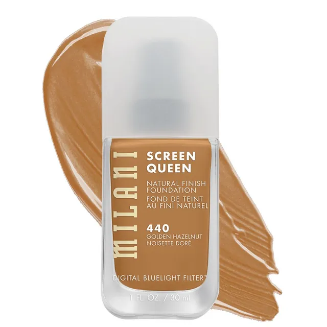 MILANI Screen Queen Foundation No.440 Golden Hazelnut 30ml