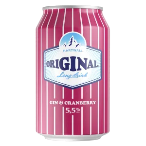 Hartwall Original LD Cranberry 5.5%0.33L