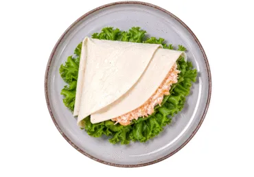 Tortilla tasku kuumsuitsuforelliga 150g