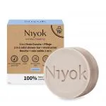 NIYOK 2in1 Sensitive tahke dušigeel+niisutaja, lõhnavaba 80 g