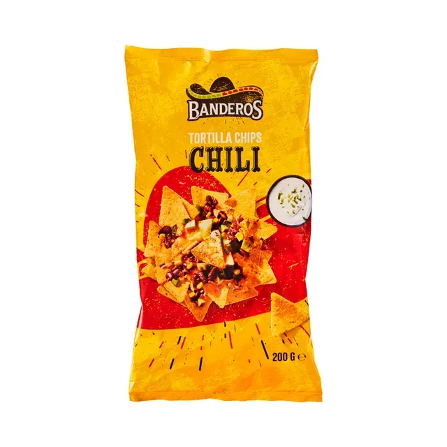 Tortillakrõpsud tšilli, BANDEROS, 200 g