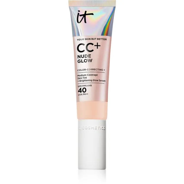IT Cosmetics Your Skin But Better CC + Nude Glow CC kreem sära andva efektiga SPF 40 Fair Light 32 ml