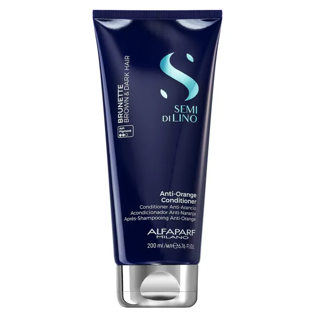 ALFAPARF Semi Di Lino Brunette Anti-Orange Conditioner 200ml