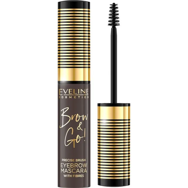 Eveline Cosmetics Brow & Go! Kulmutušš varjund 02 Dark 6 ml