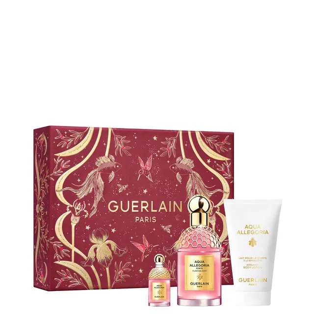 GUERLAIN Aqua Allegoria Forte Florabloom 75ml Eau De Parfum Gift Set