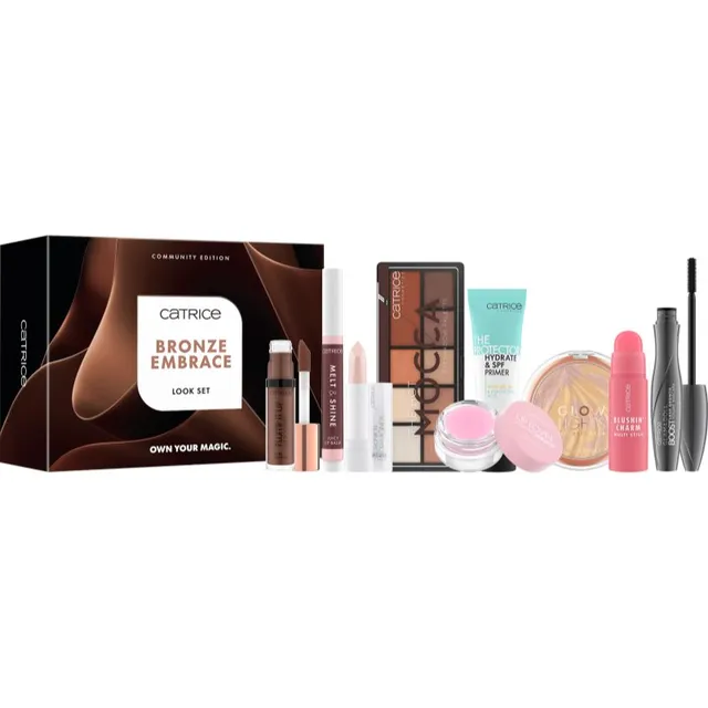 Catrice Bronze Embrace Look Set näo meikimise komplekt