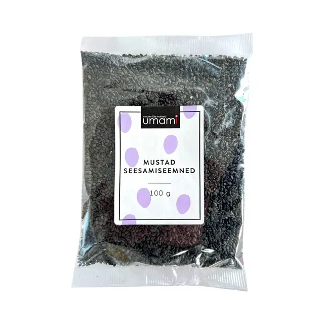 Mustad seesamiseemned, UMAMI, 100 g