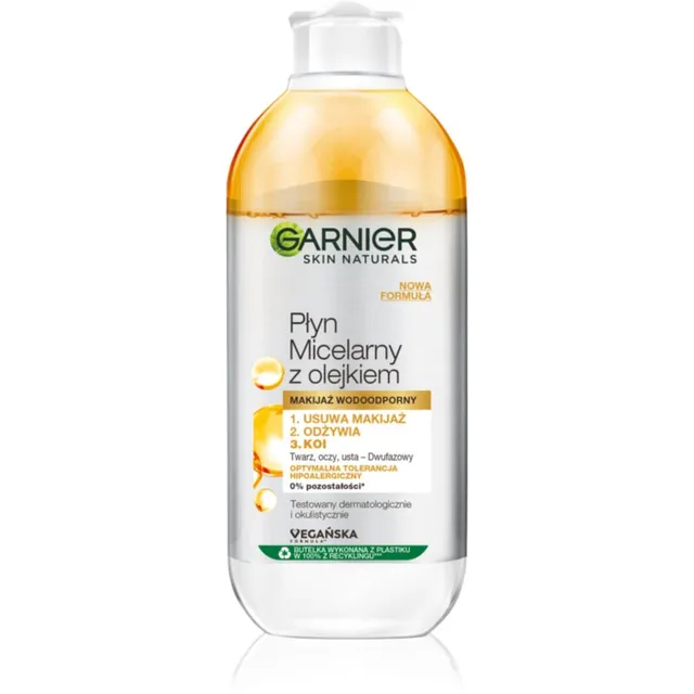Garnier Skin Naturals Kahefaasiline mitsellaarvesi kolm-ühes 400 ml