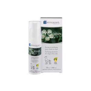 Dermoscent PYOclean Spray nahka puhastav sprei koertele ja kassidele