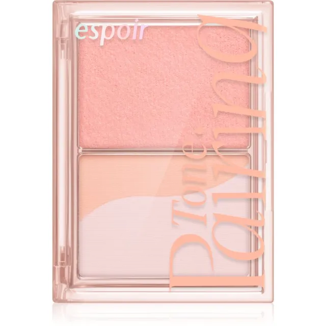 espoir Tone Pairing Cheek Trio põsepuna täiusliku ilme jaoks varjund Peach Fizz 9 g