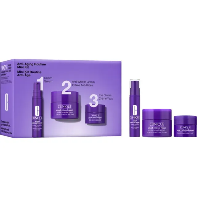 Clinique Mini Kit Anti-aging Routine Kinkekomplekt küpsele nahale