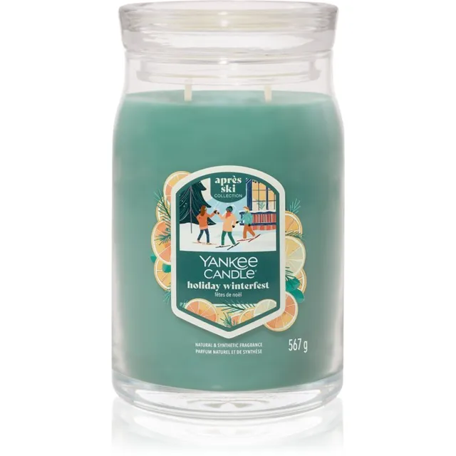 Yankee Candle Holiday Winterfest lõhnaküünal signatuur 567 g