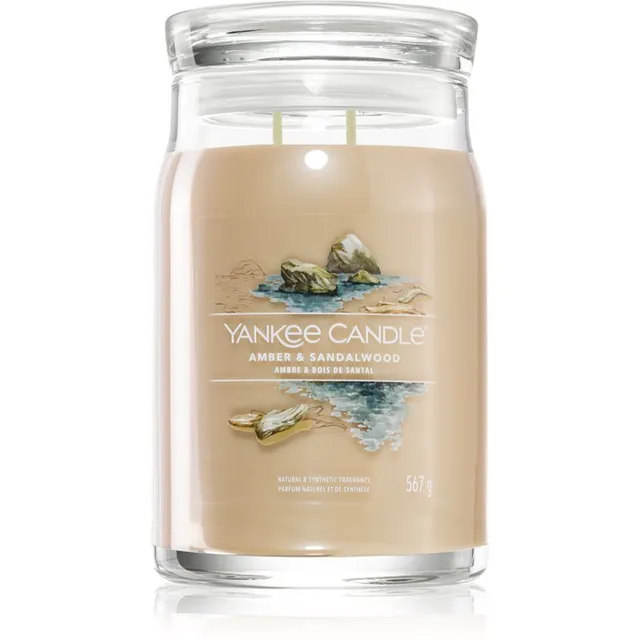 Yankee Candle Amber & Sandalwood lõhnaküünal 567 g