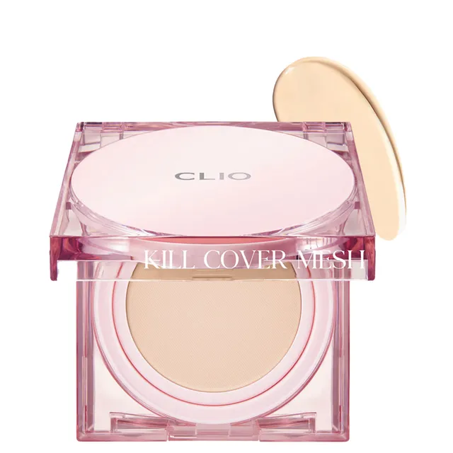 CLIO Kill Cover Mesh Glow Cushion No.21N Linen 15g + Refill 15g