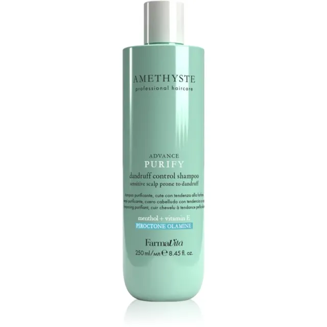 FarmaVita Amethyste Advance Purify Puhastav šampoon kõõma vastu 250 ml