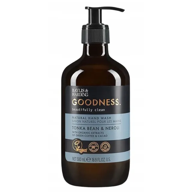 BAYLIS & HARDING Goodness Tonka Bean & Neroli Hand Wash 500ml