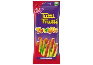 Kummikommid puuvilja RED BAND 100g